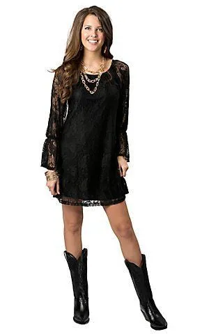 2 Tee Couture | Lace Dress Black