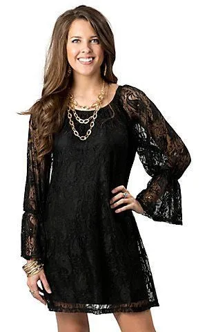 2 Tee Couture | Lace Dress Black