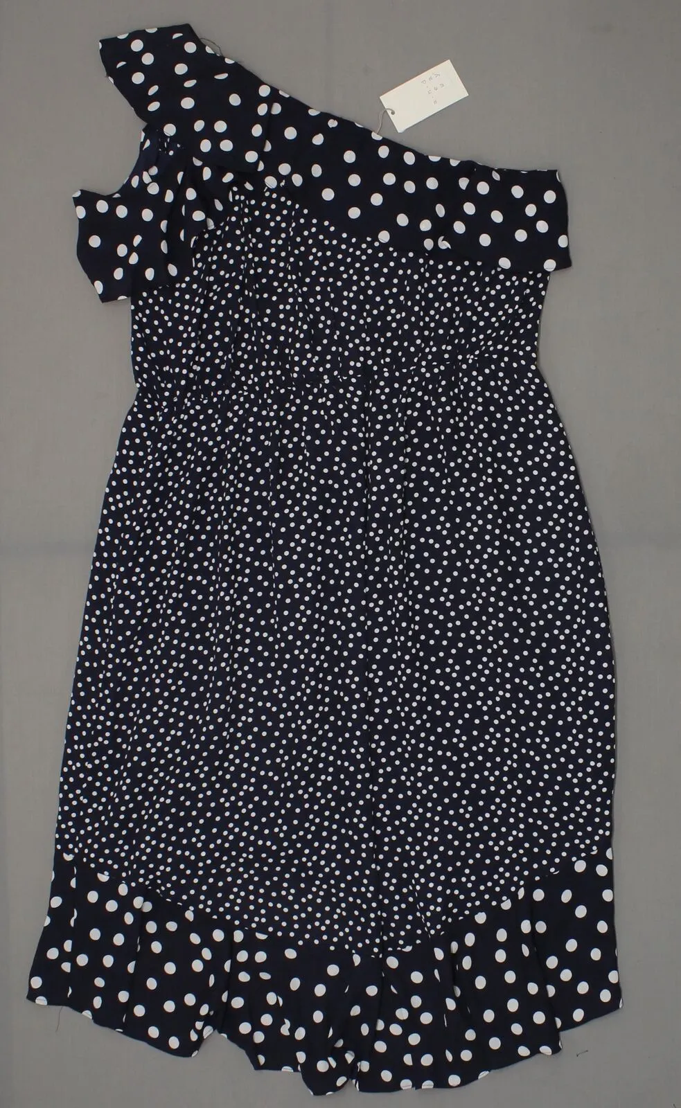 A New Day Women's Polka Dot One Shoulder Midi Dress