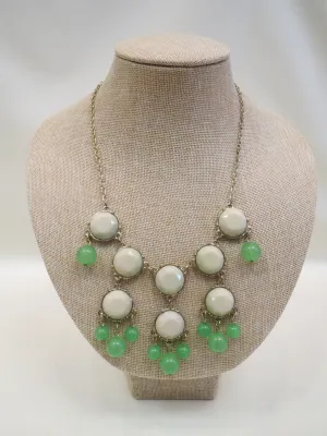 ADO | Bubble Necklace Two-Tone Green