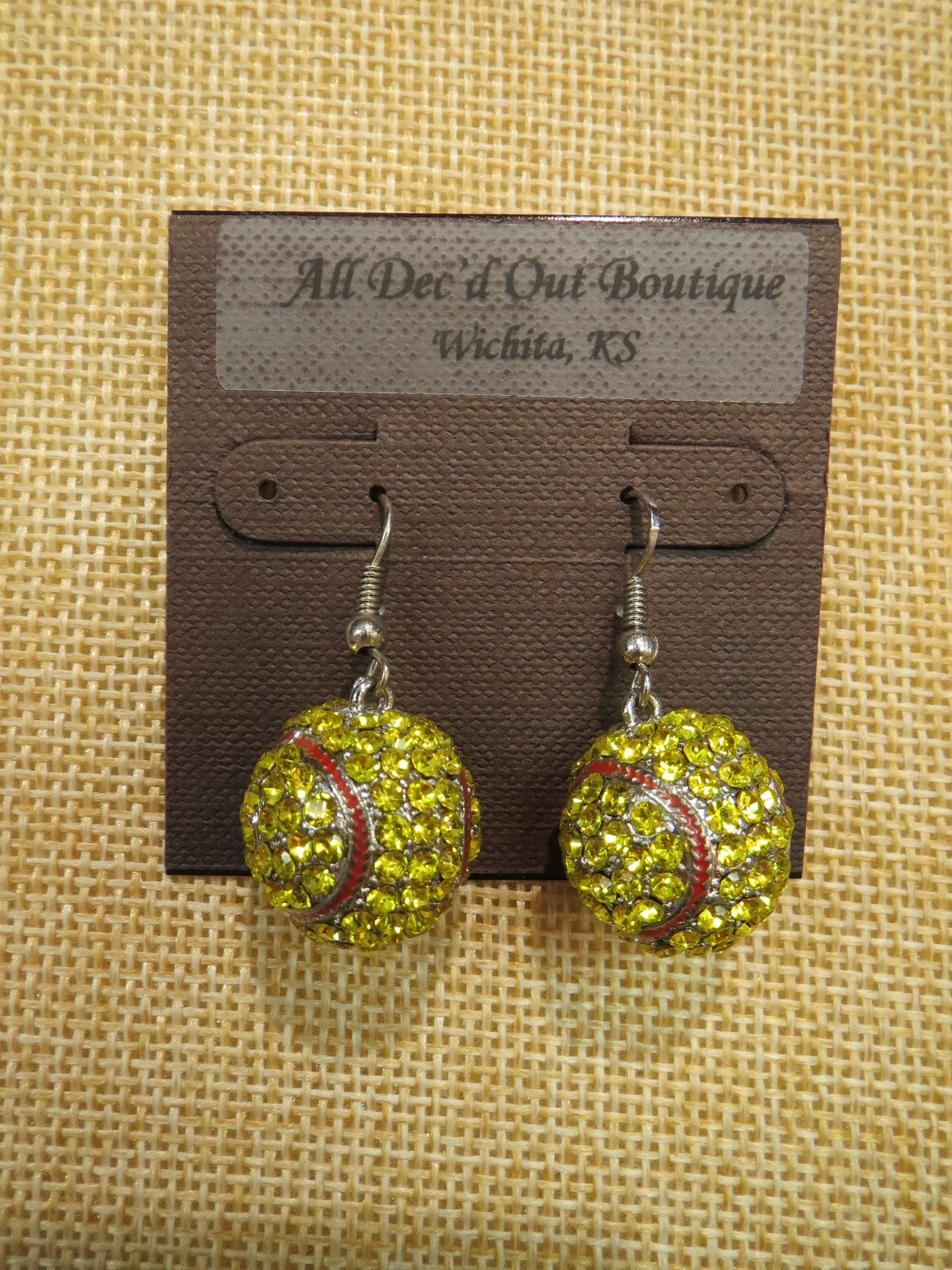 ADO | Hometown Pride Softball Earrings
