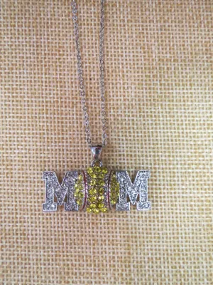 ADO | Hometown Pride Softball Mom Necklace