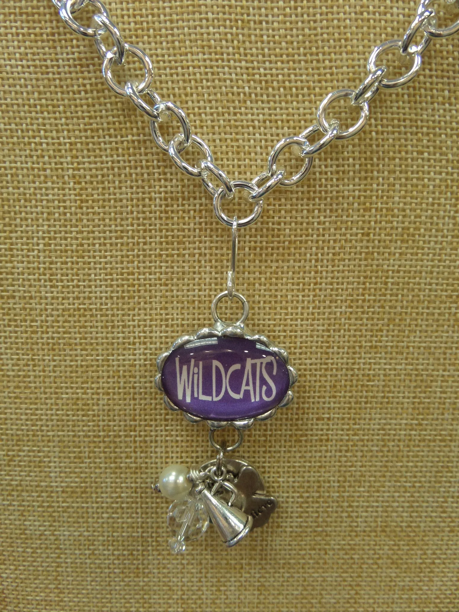 ADO | Hometown Pride Wildcats Charm Necklace