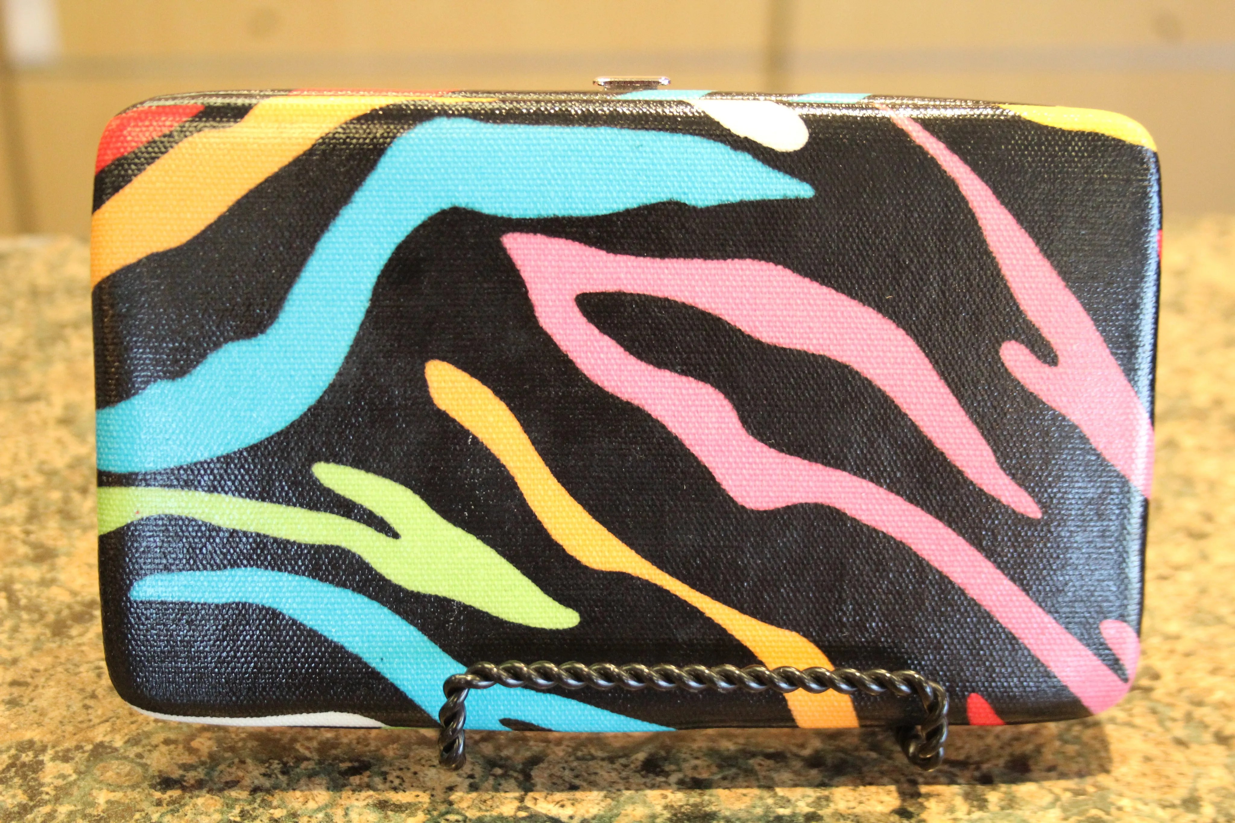 ADO | Multi Colored Zebra Wallet