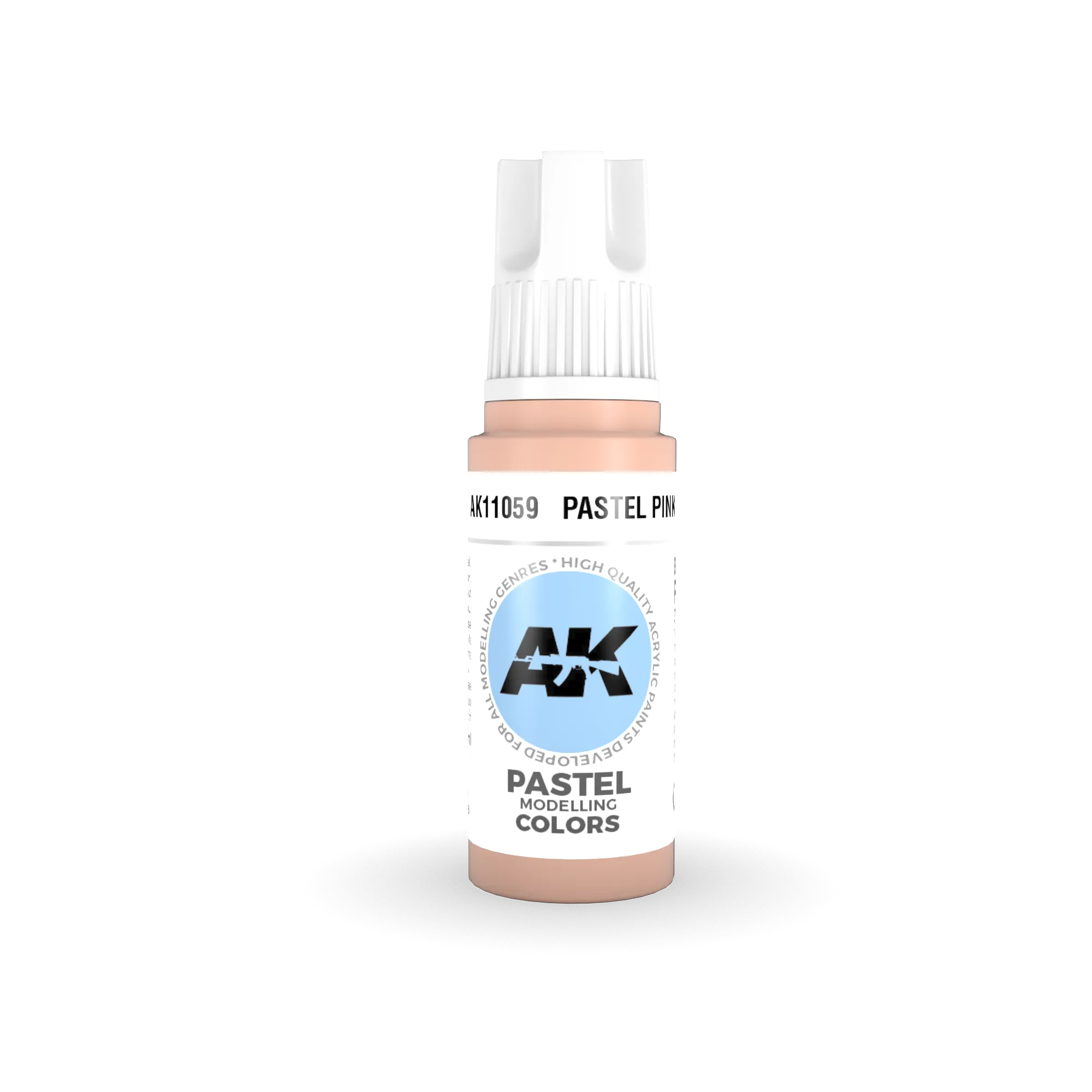 AK Interactive 3rd Gen Acrylics 17ml - Pastel Pink