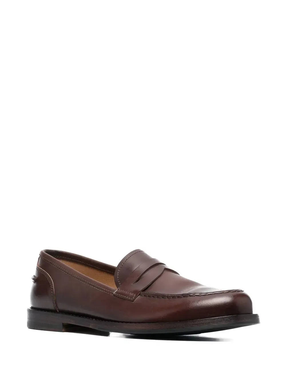 Alberto Fasciani Zoe leather penny loafers