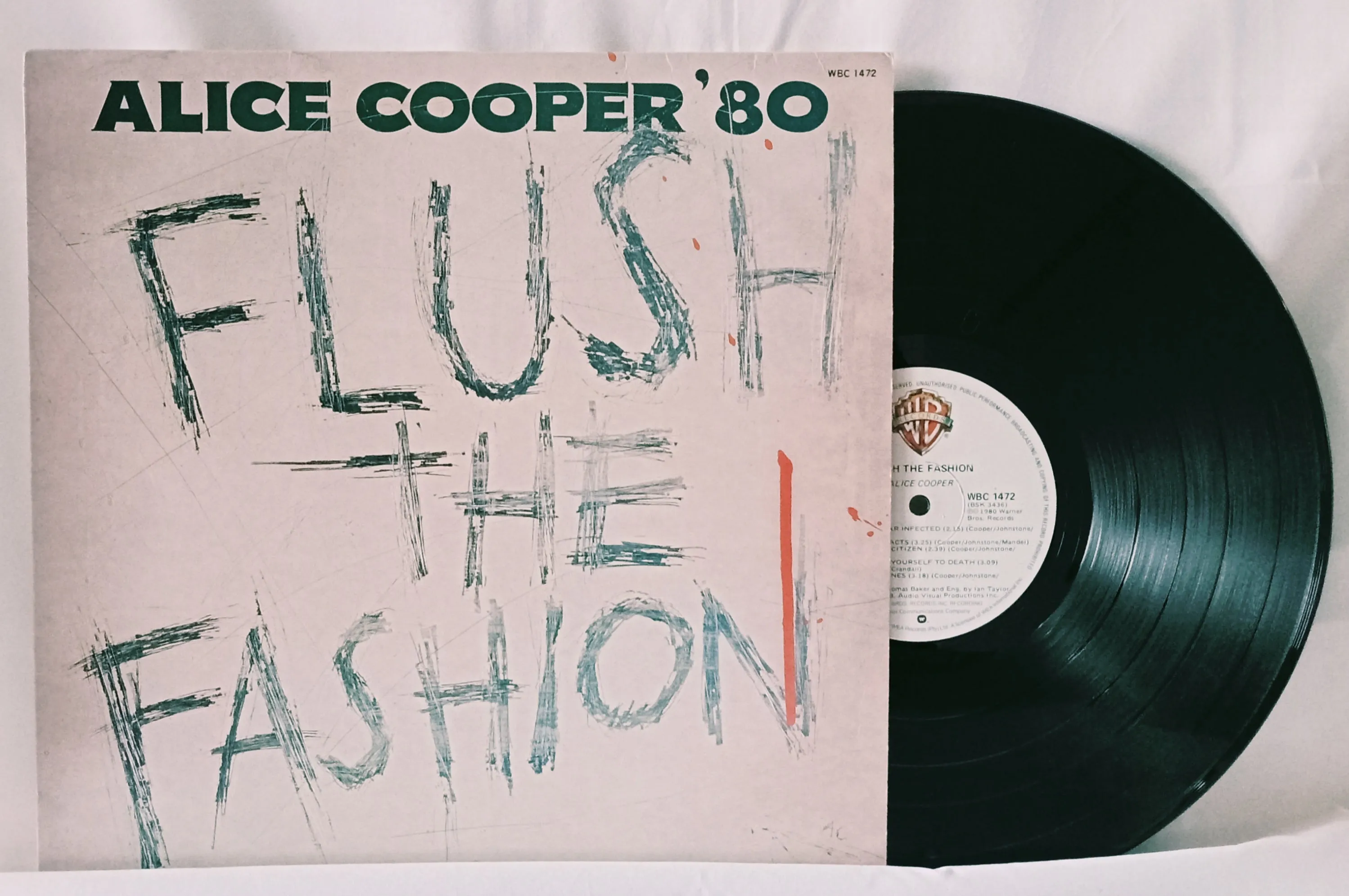 Alice Cooper - Flush the Fashion VG  VG 