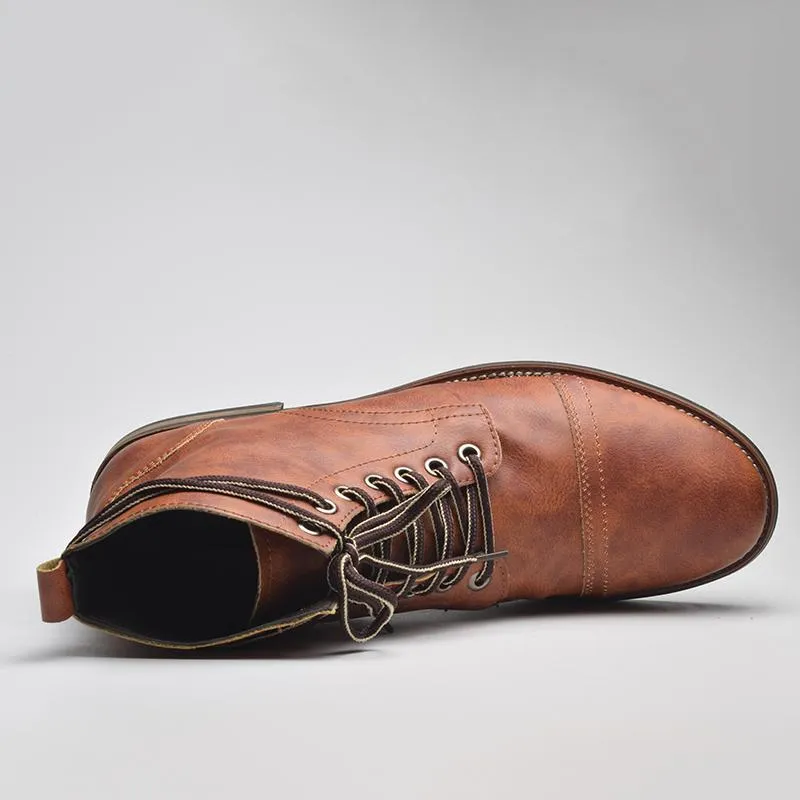 Angelo Ricci™ Hiking Lace-up Ankle Martin Boots