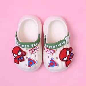 Blasting Off White Spider Man Clogs