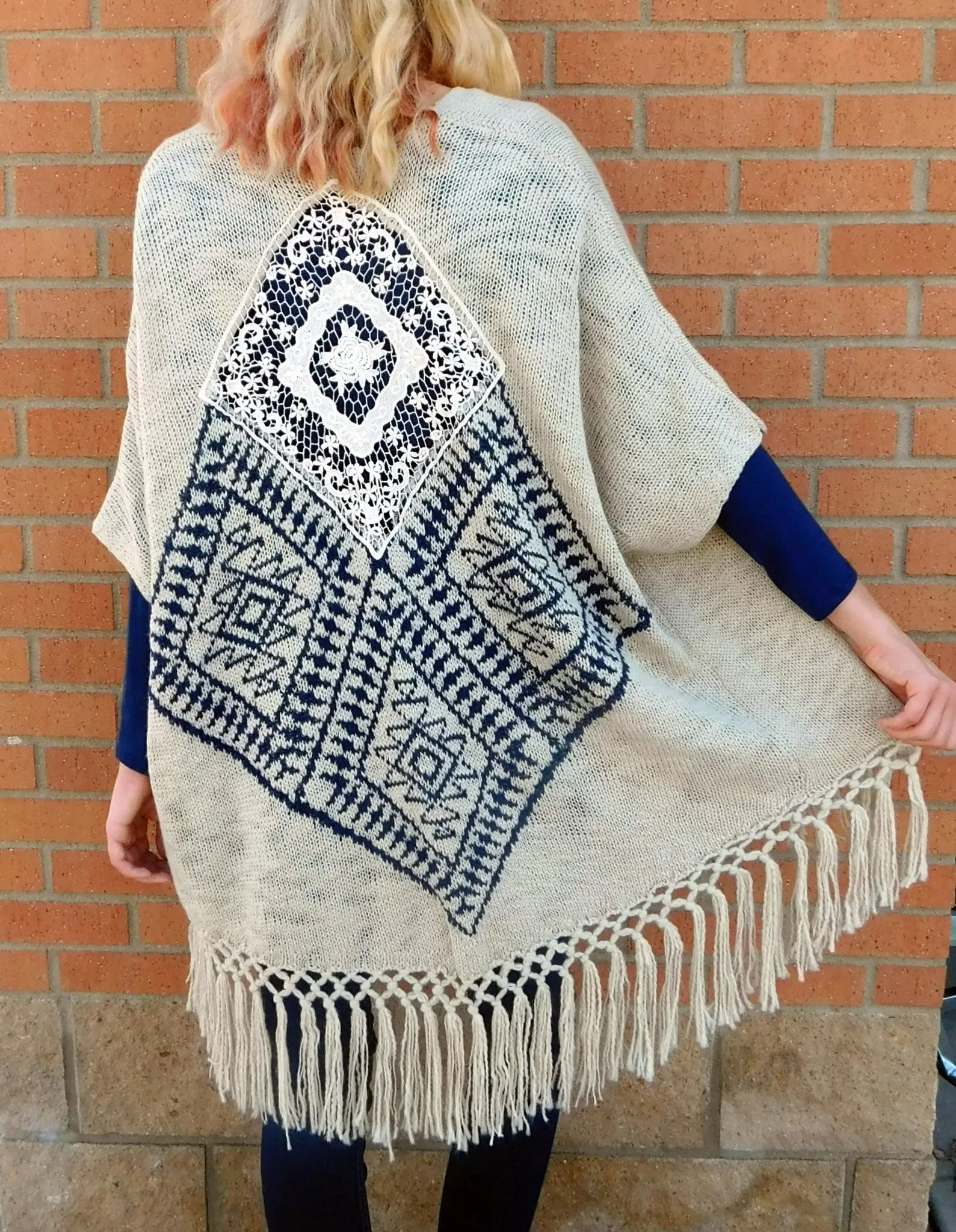 Blu Pepper | Knit Cardigan
