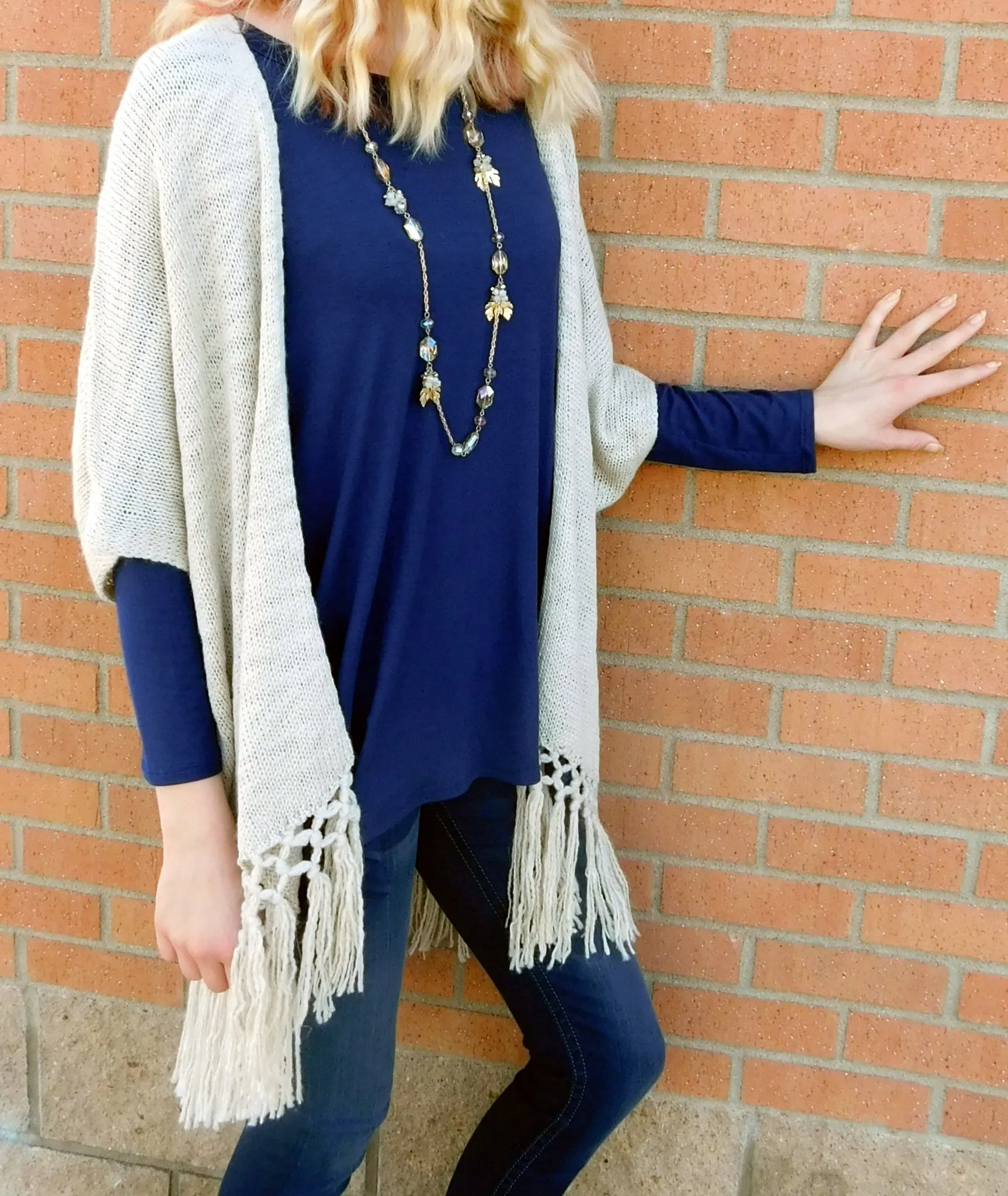 Blu Pepper | Knit Cardigan