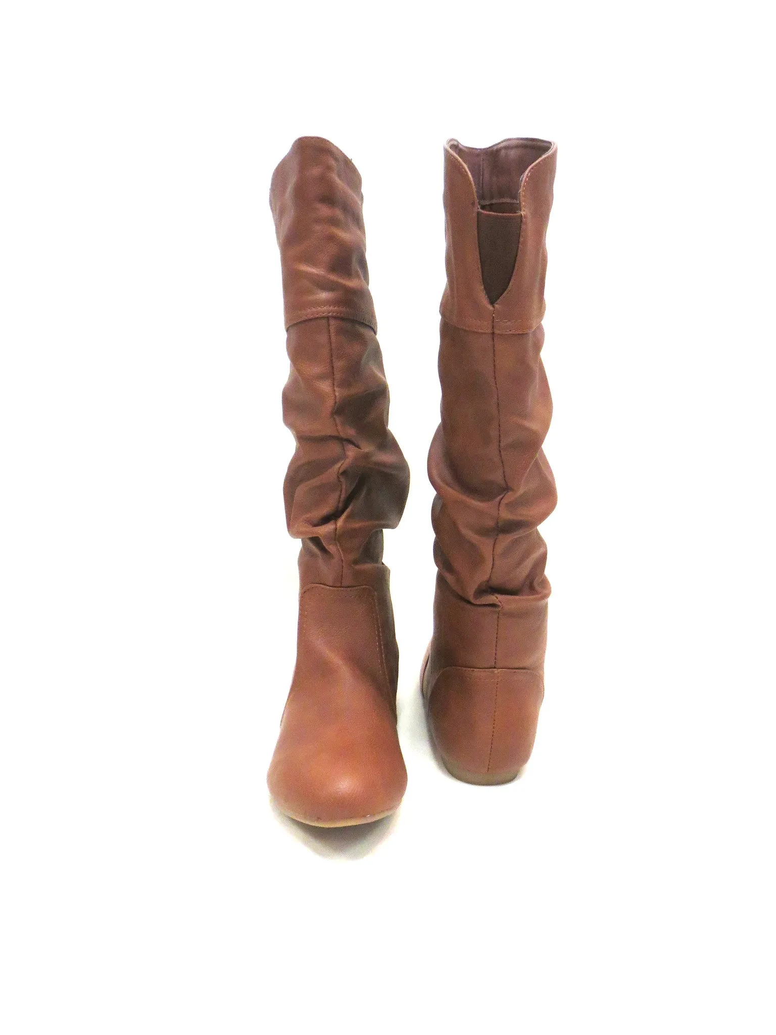 Bonnibel | Danniz Mid-Calf Slouchy Boot Tan