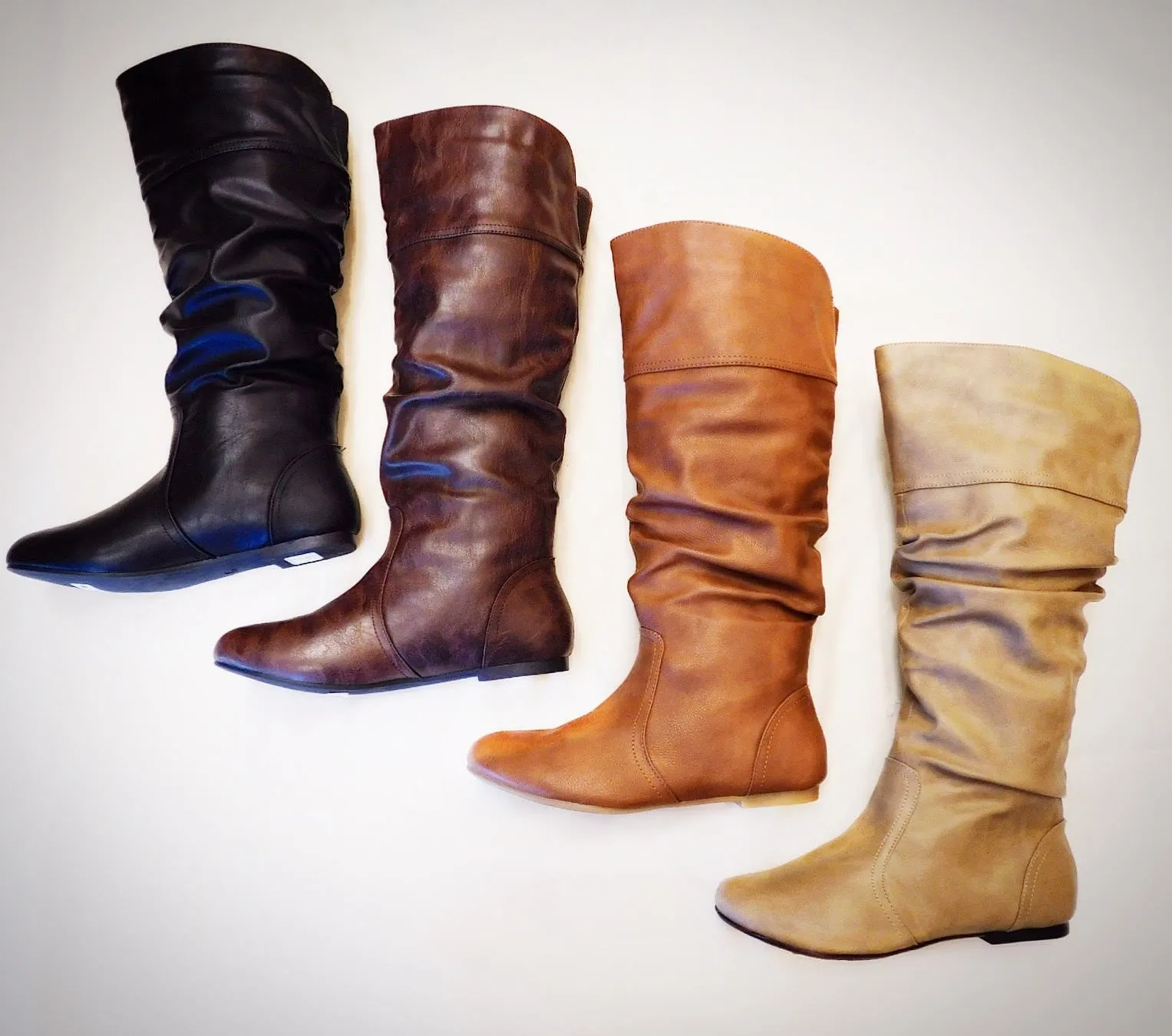Bonnibel | Danniz Mid-Calf Slouchy Boot Tan