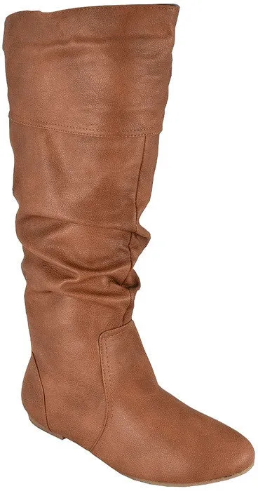 Bonnibel | Danniz Mid-Calf Slouchy Boot Tan