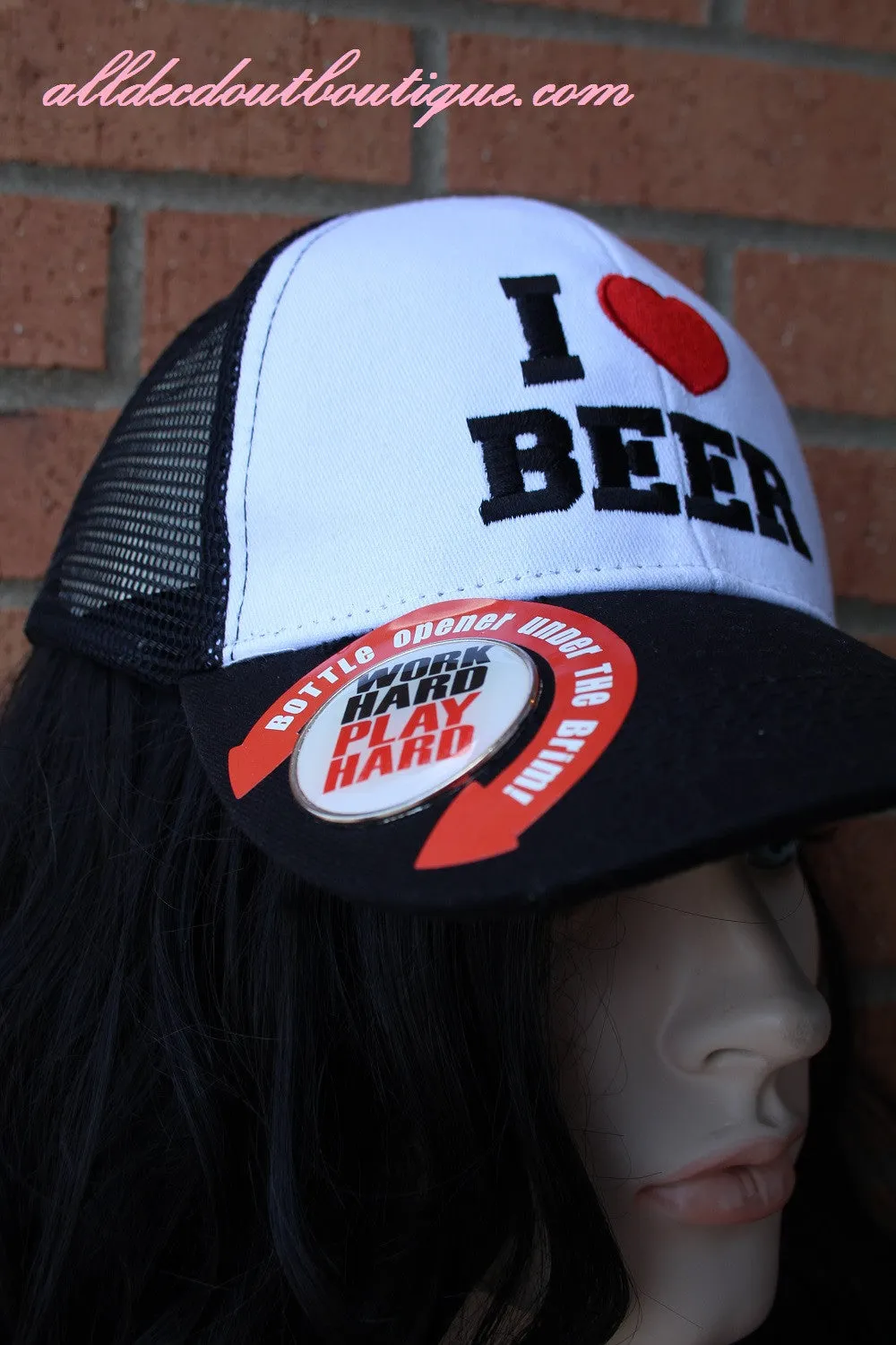 BottleCapz | Black & White  Ball Cap