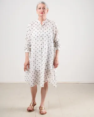 caftan - gujarat blue