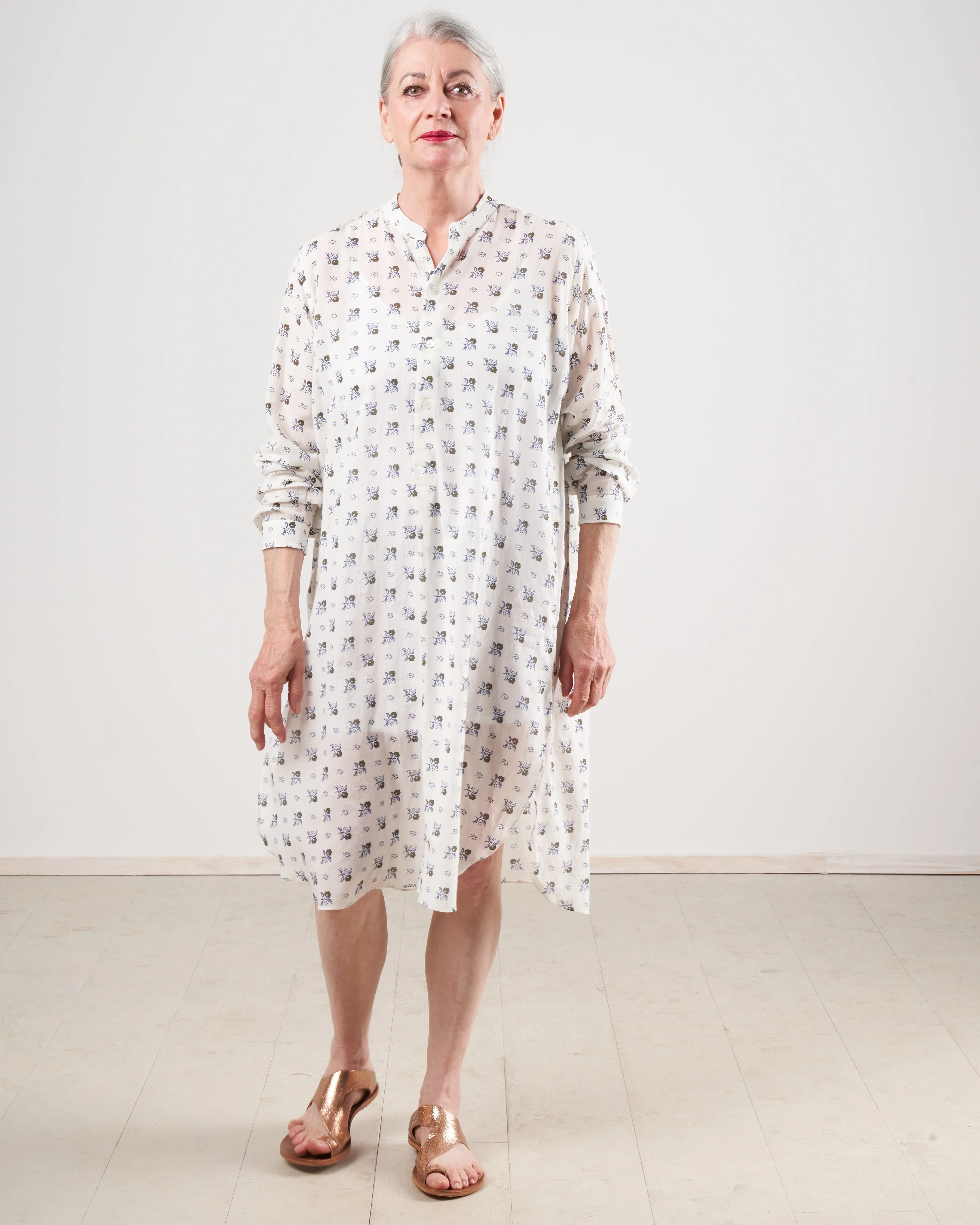 caftan - gujarat blue