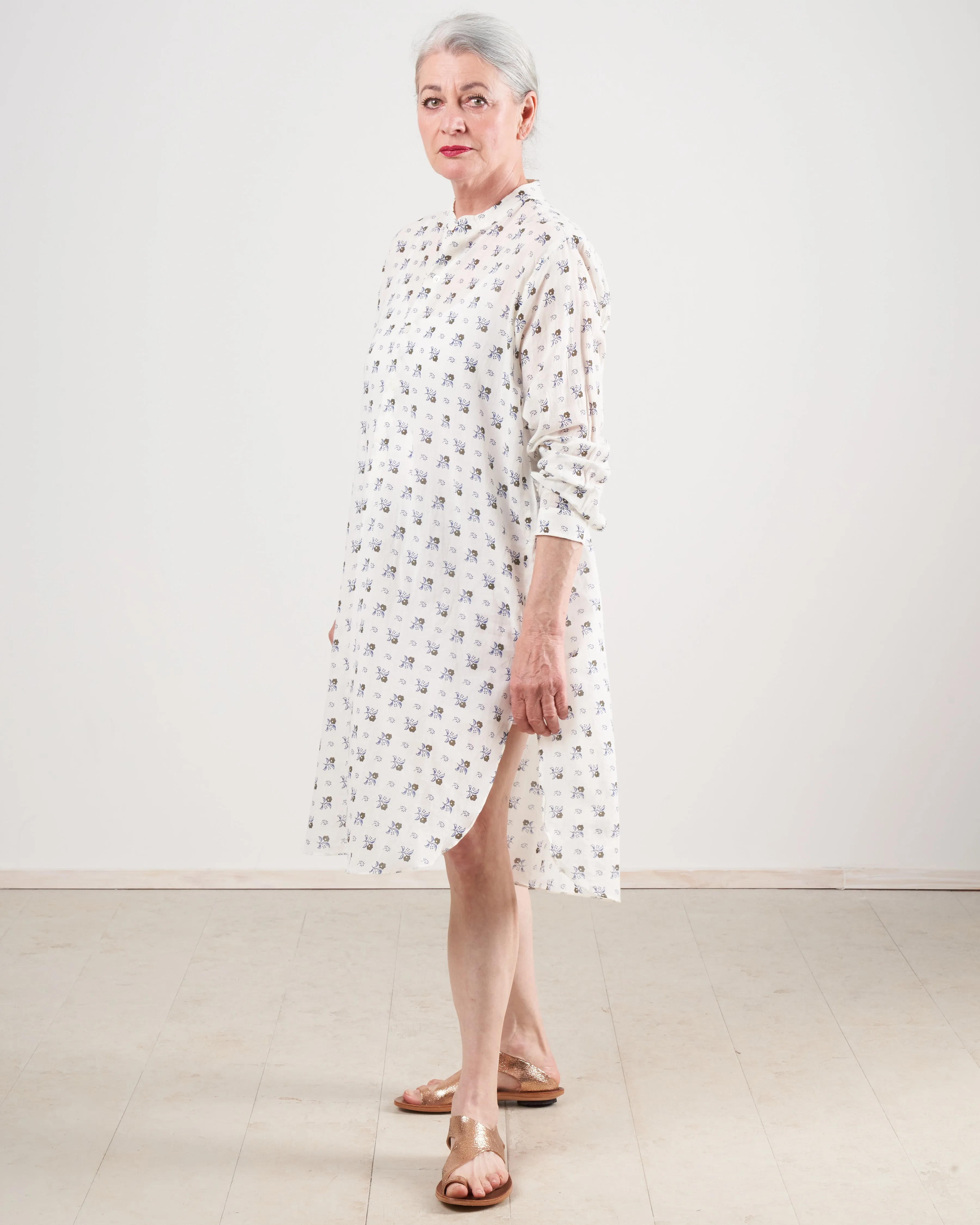 caftan - gujarat blue