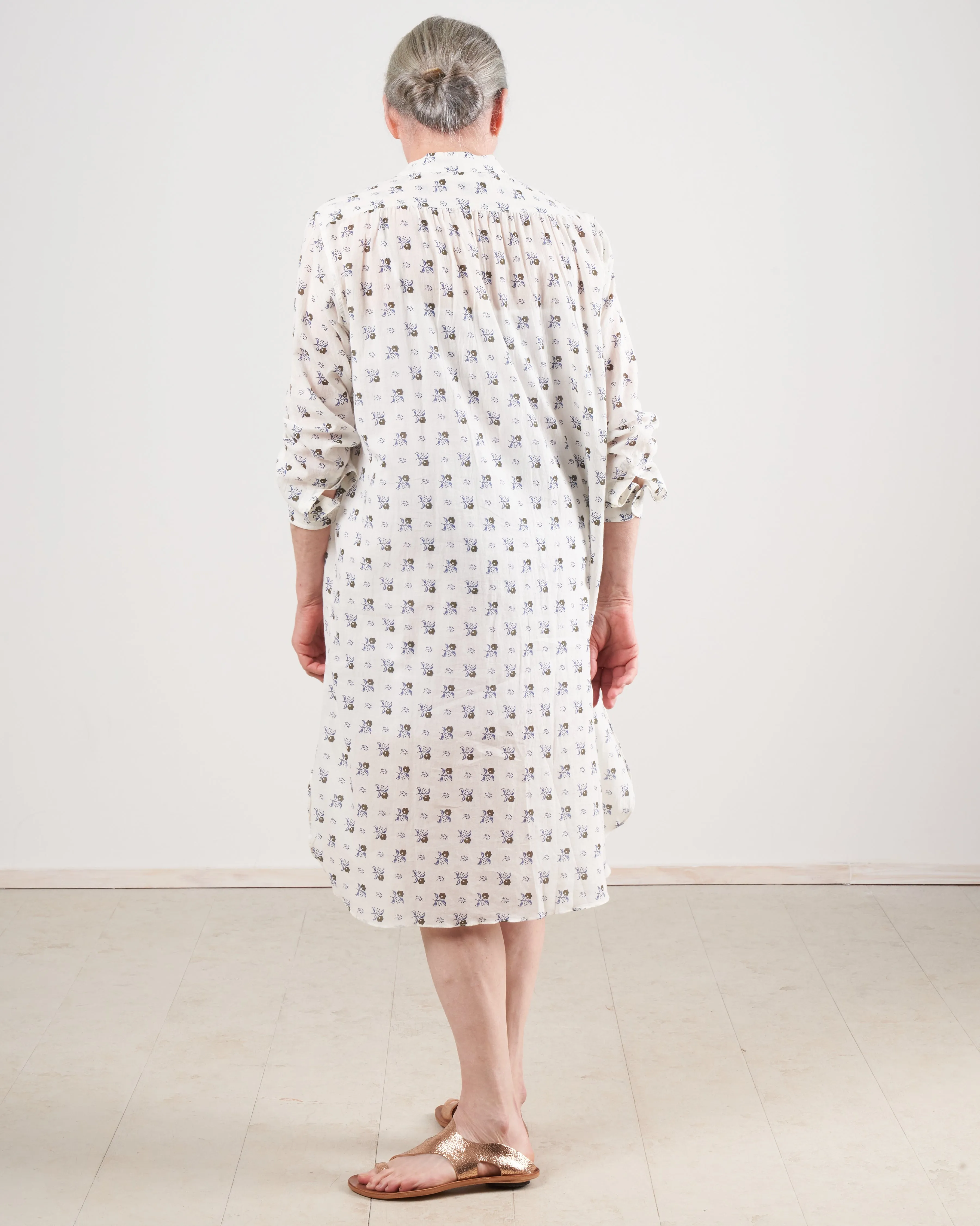 caftan - gujarat blue
