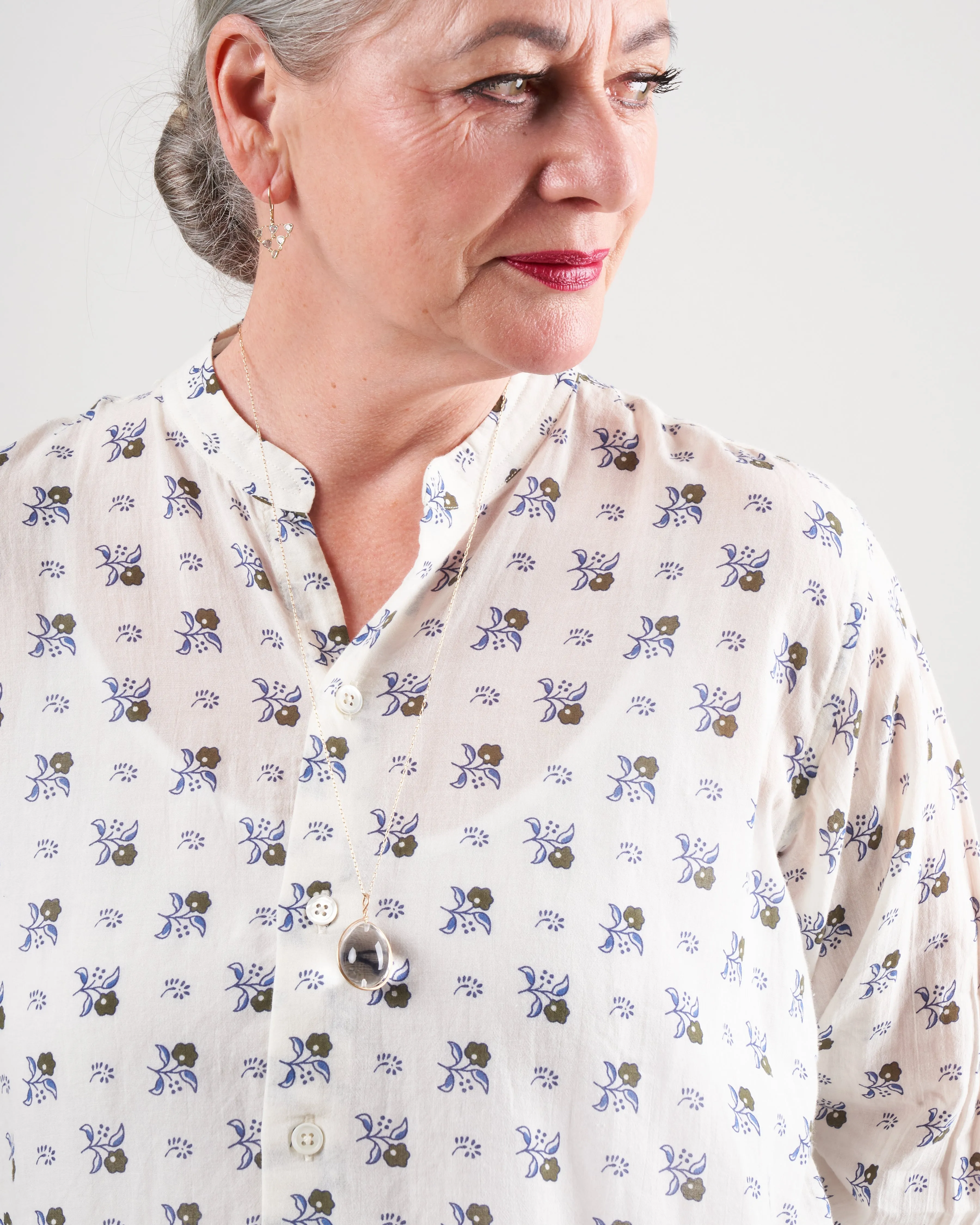 caftan - gujarat blue