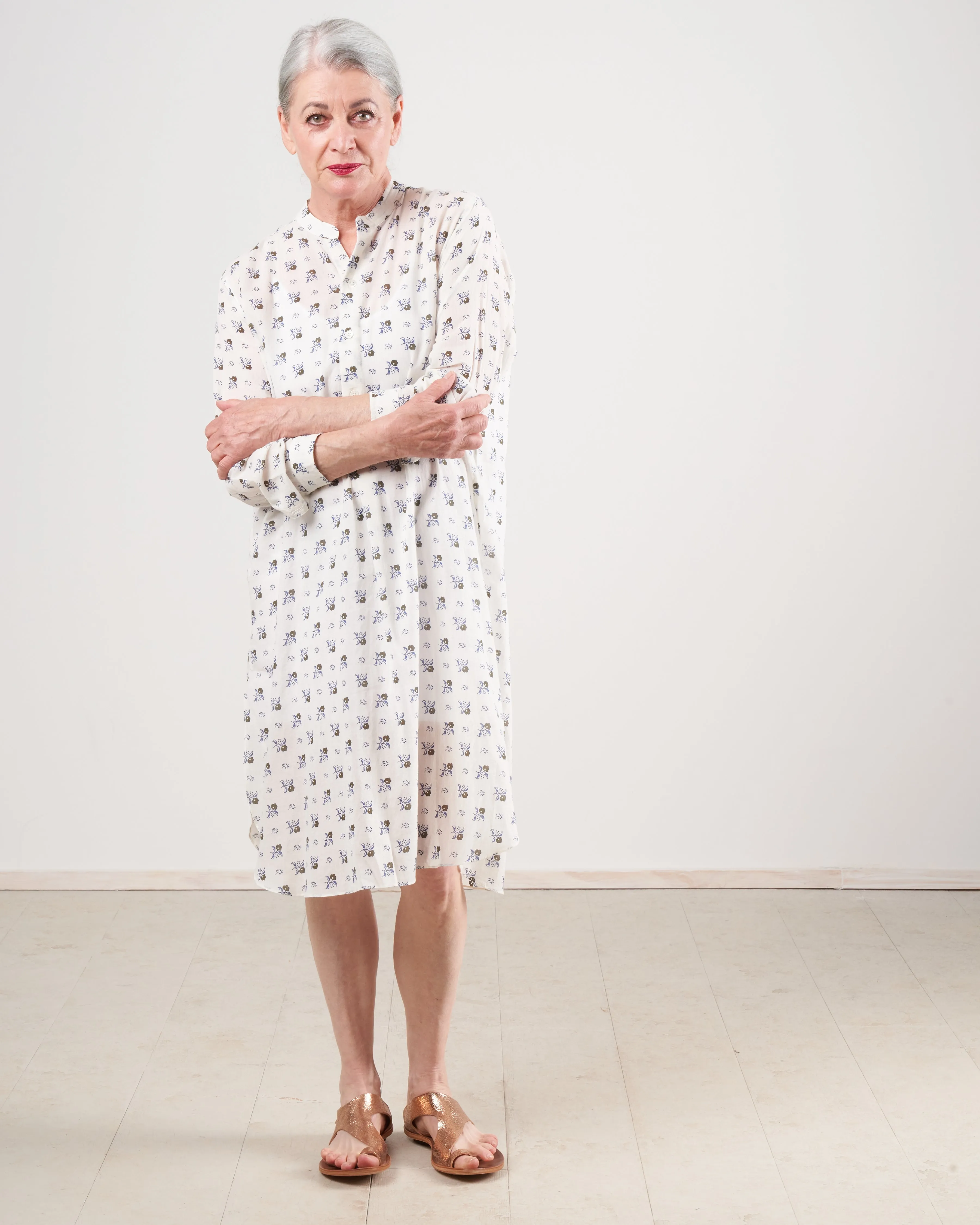 caftan - gujarat blue