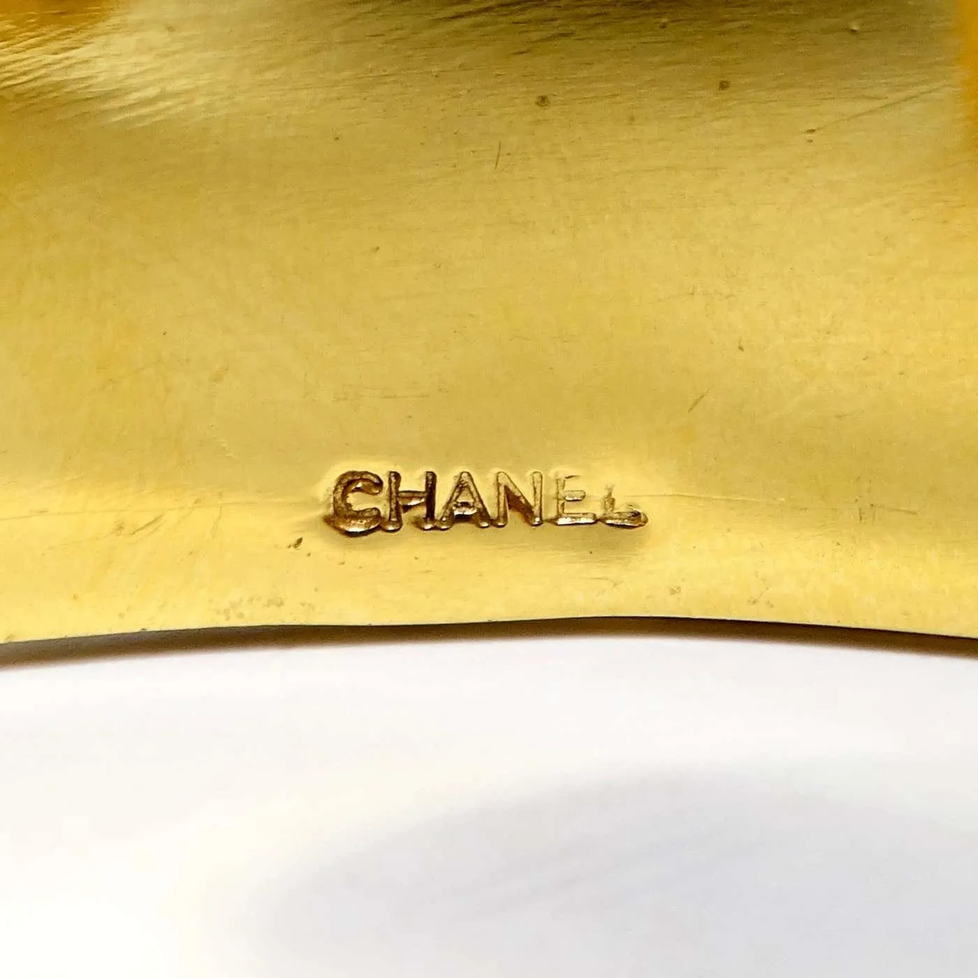 Chanel CC 1990s Gold and Black Earrings and Bracelet Set