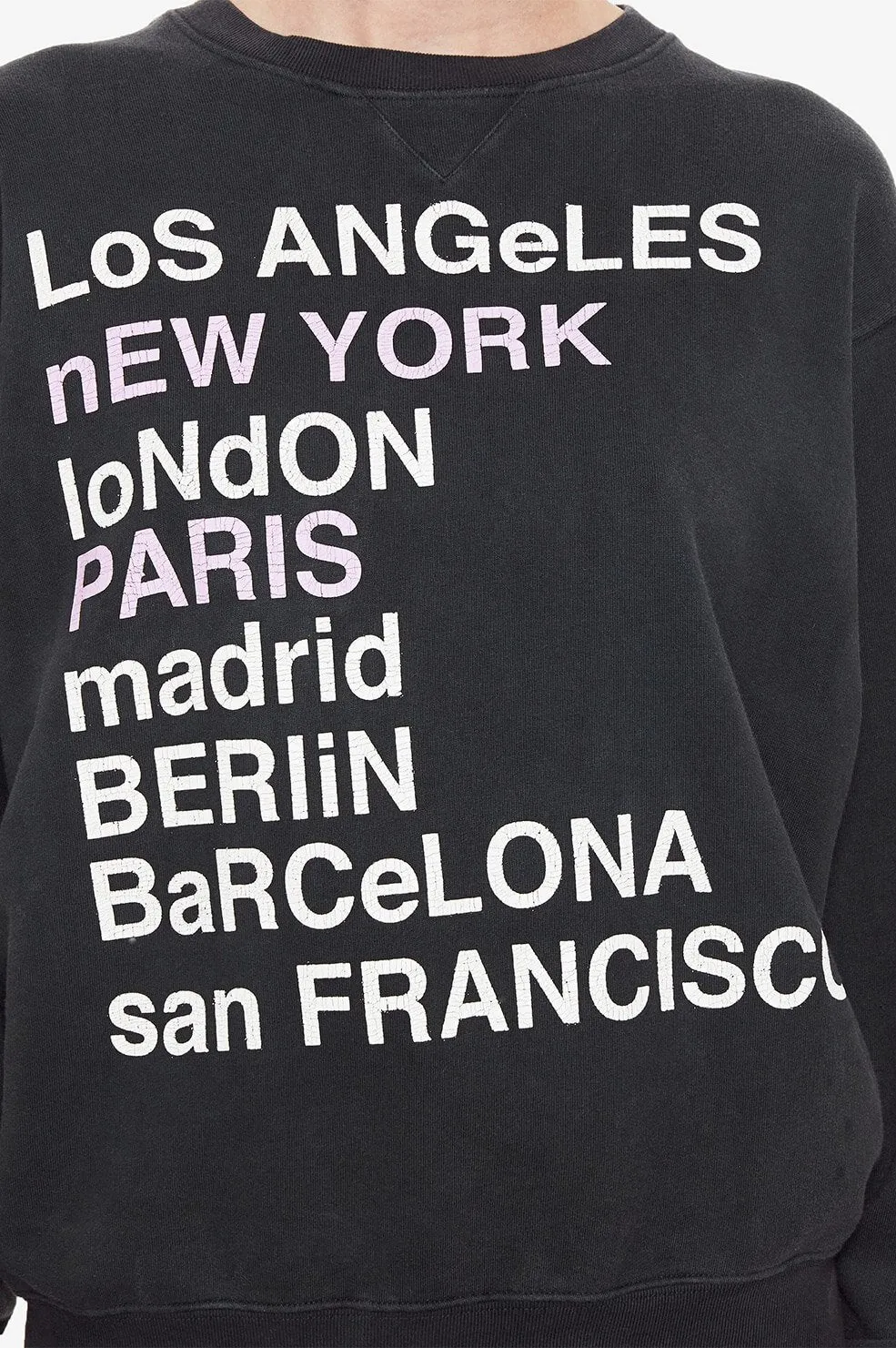 CITY LOVE SWEATSHIRT - CHARCOAL