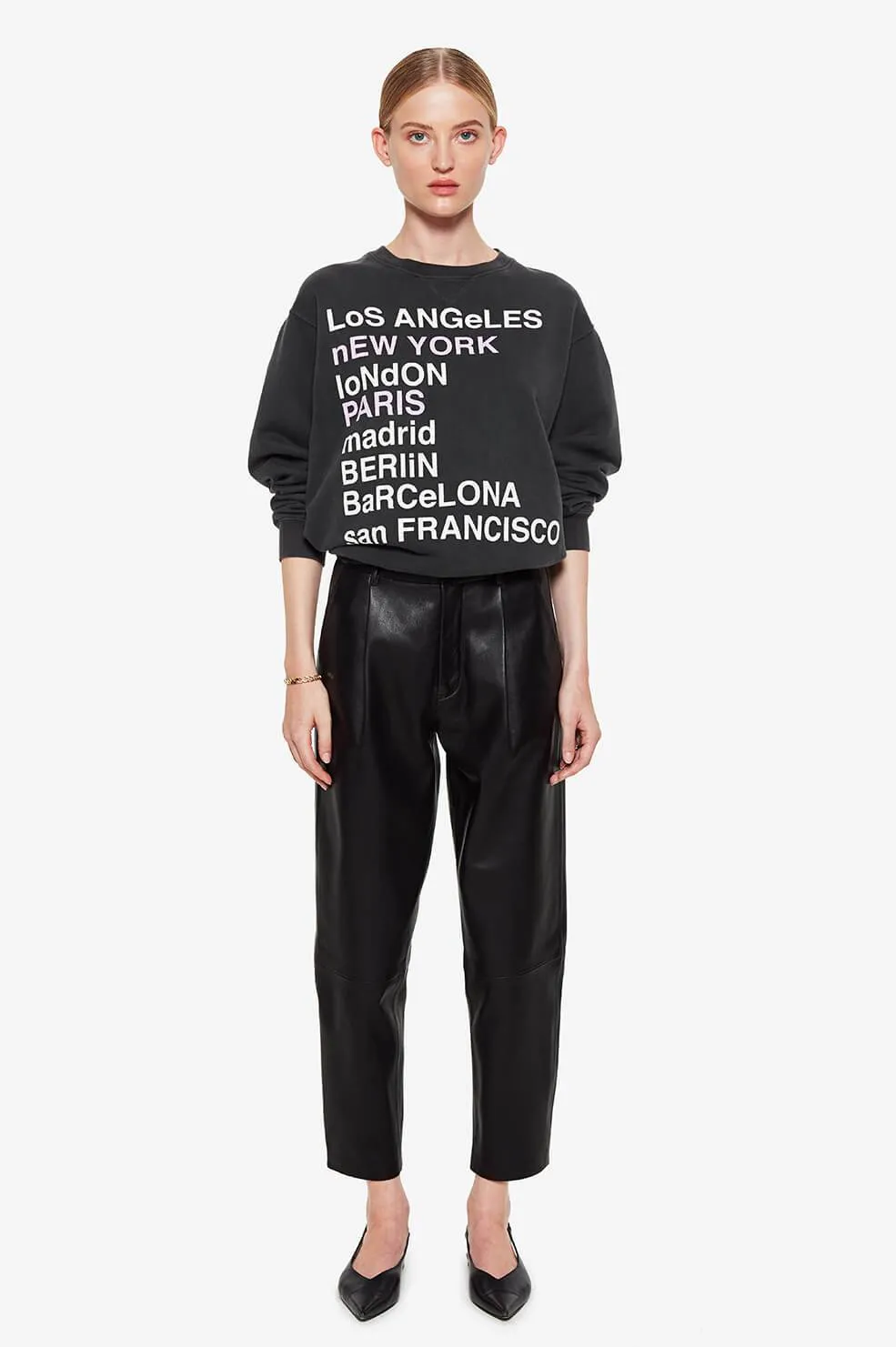 CITY LOVE SWEATSHIRT - CHARCOAL