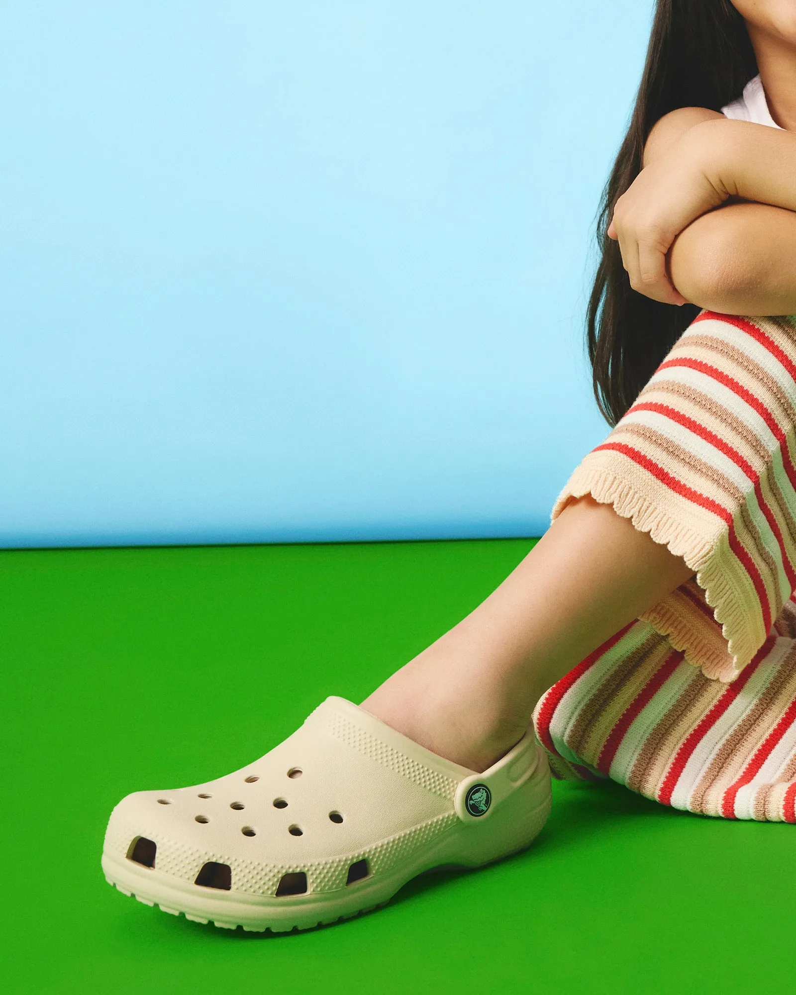 Classic Clog Youth Bone