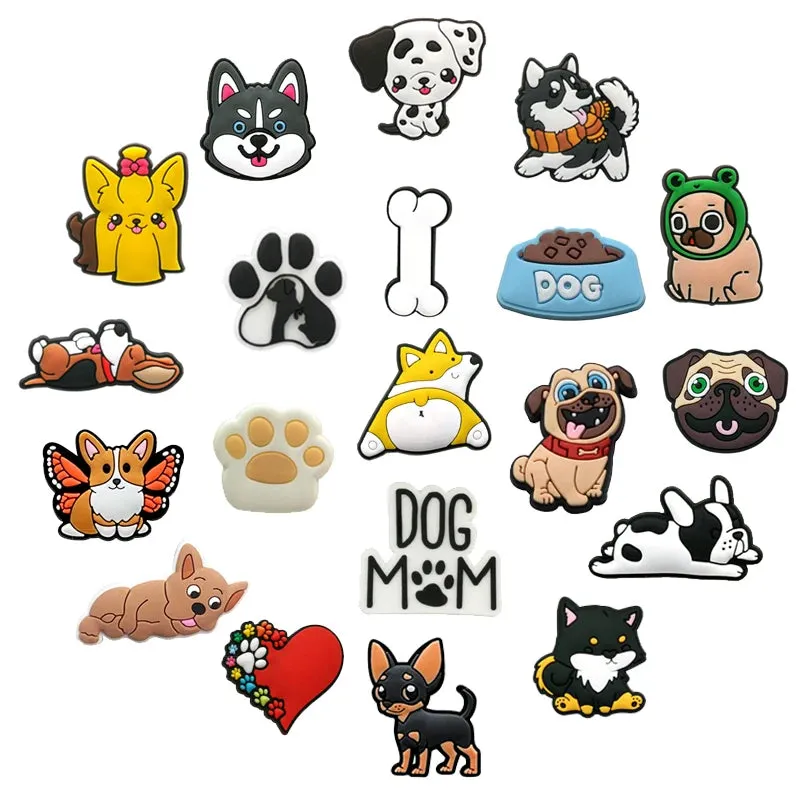 Cute Dog Shoe Charms Pin for Crocs