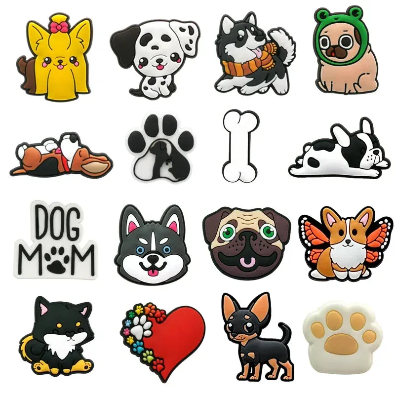 Cute Dog Shoe Charms Pin for Crocs