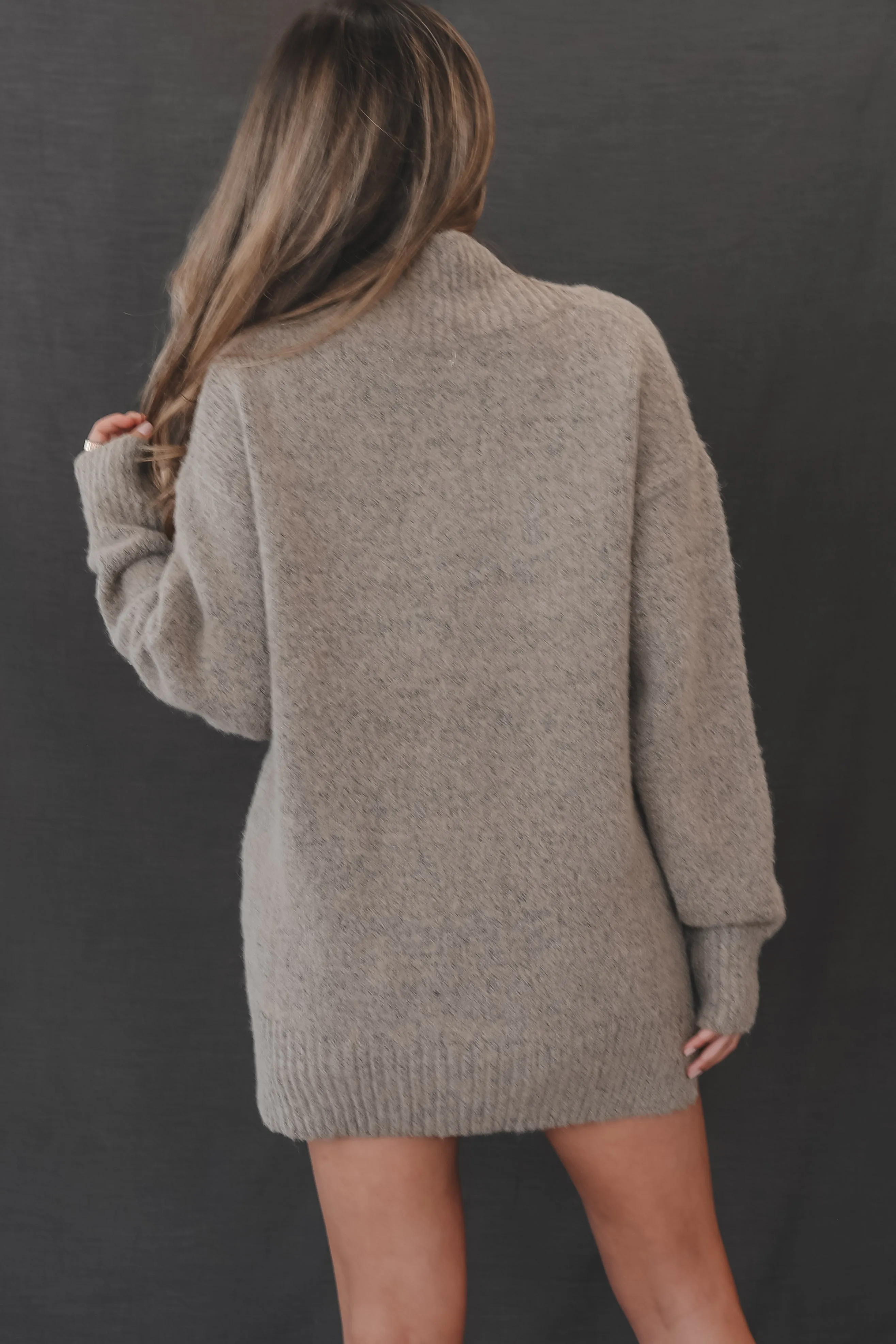 DEAL At Least I Look Good Slouchy Mohair Knit Sweater
