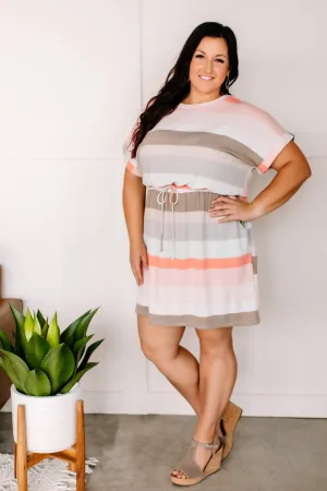 Dressed Like A Dream Color Block Dress