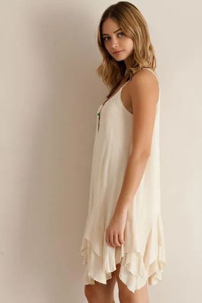 Entro | Slip Dress Blush