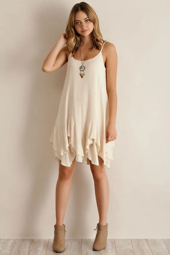 Entro | Slip Dress Blush