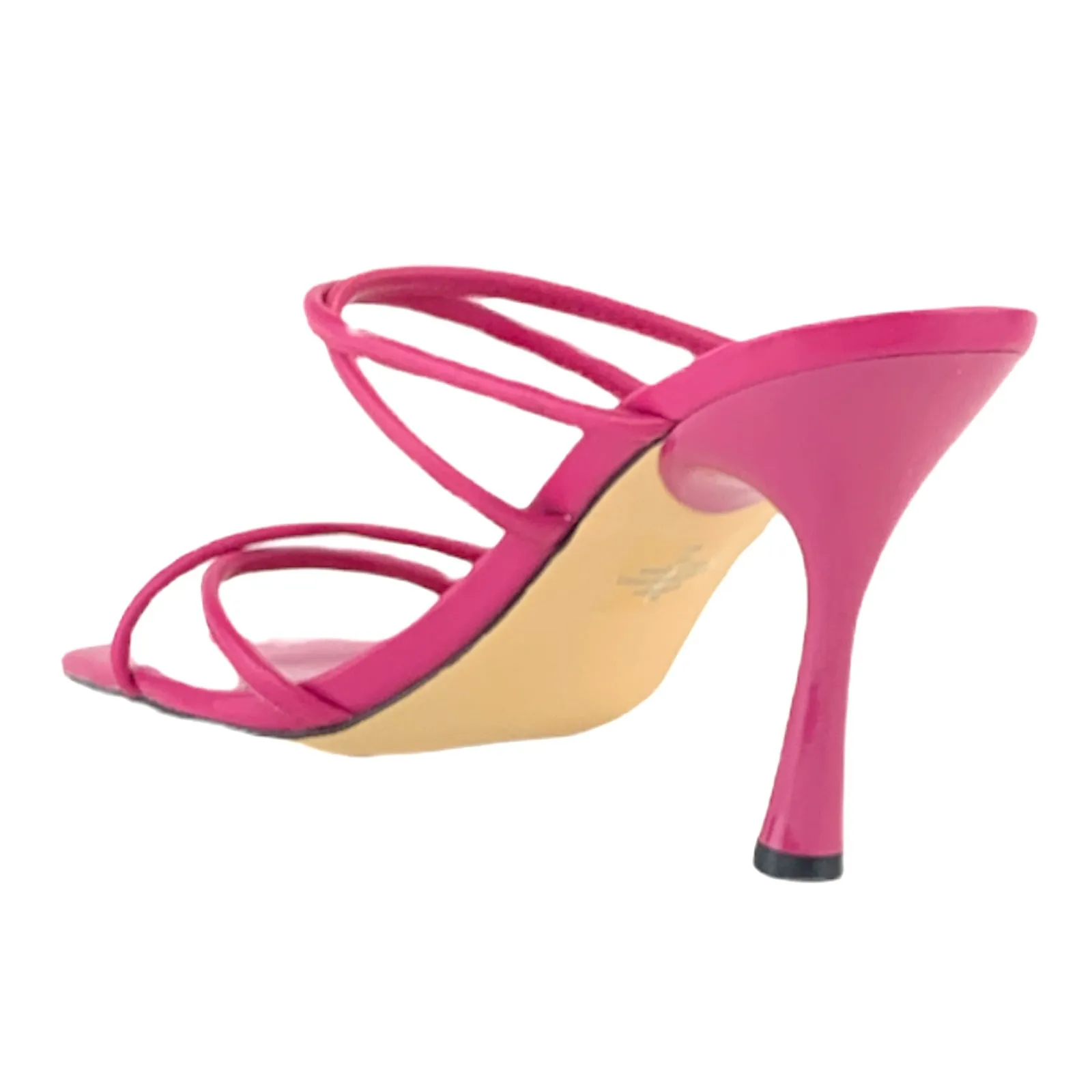 FASHYN Women's Crisscross Straps Heeled Sandals