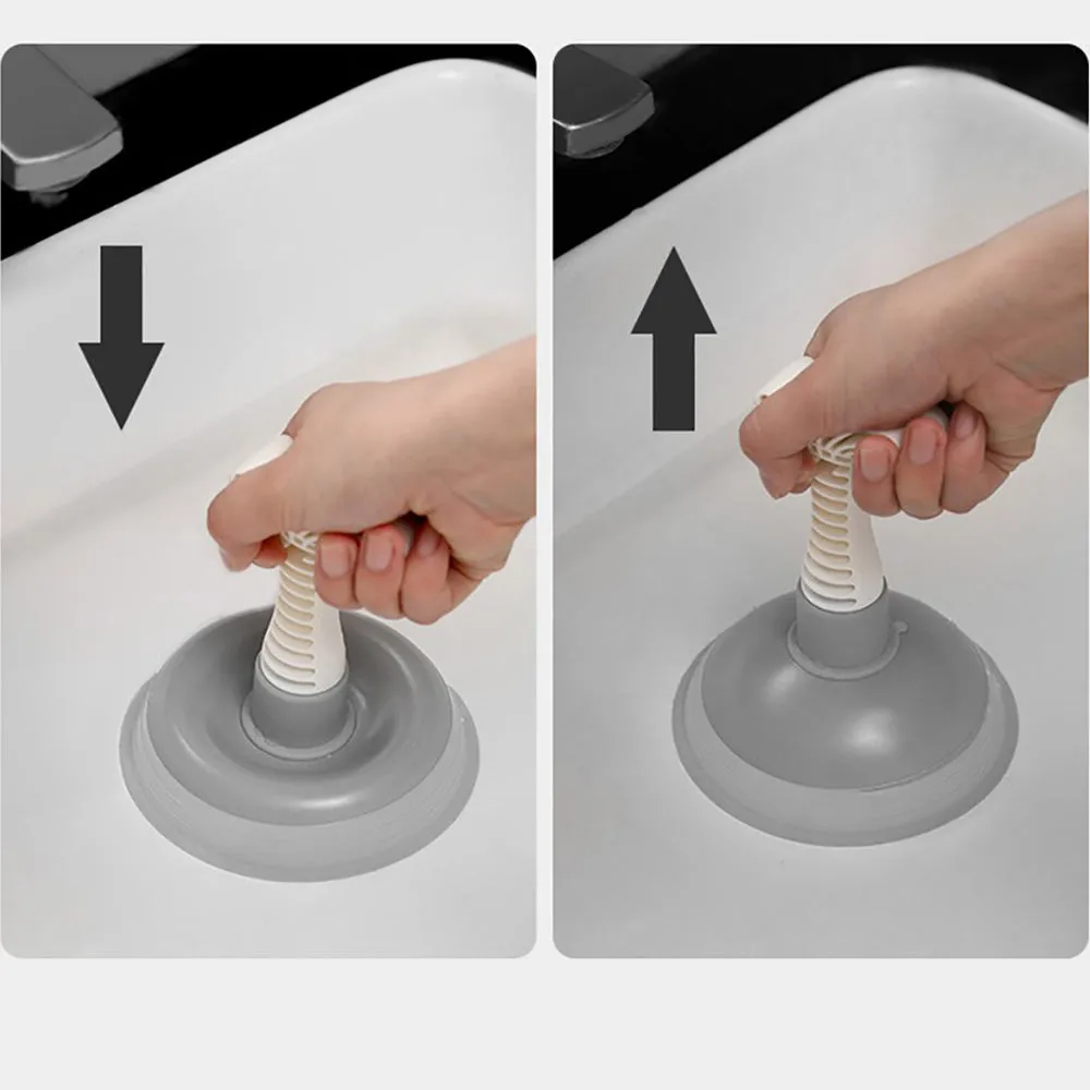 FaSoLa Sink Plunger - Grey, 12.5*12.5*17cm