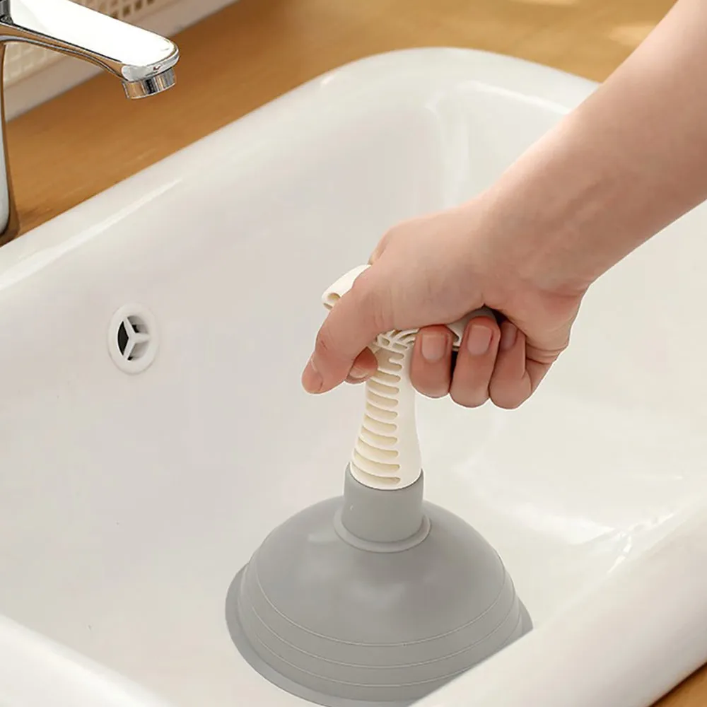 FaSoLa Sink Plunger - Grey, 12.5*12.5*17cm