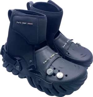 Feng Chen Wang Black Crocs Echo Clog UK 7
