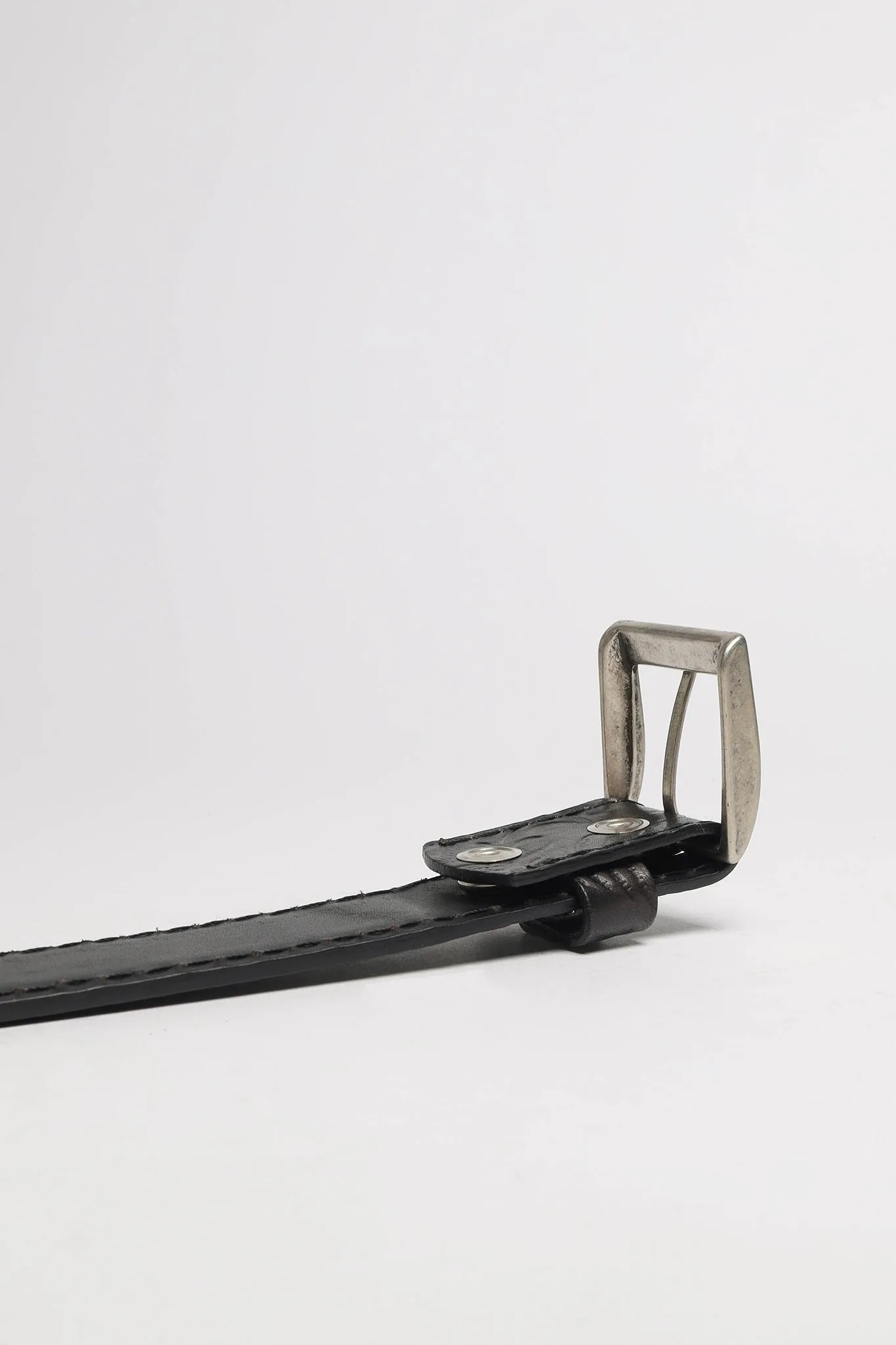 FG5855 Ledergürtel Schwarz