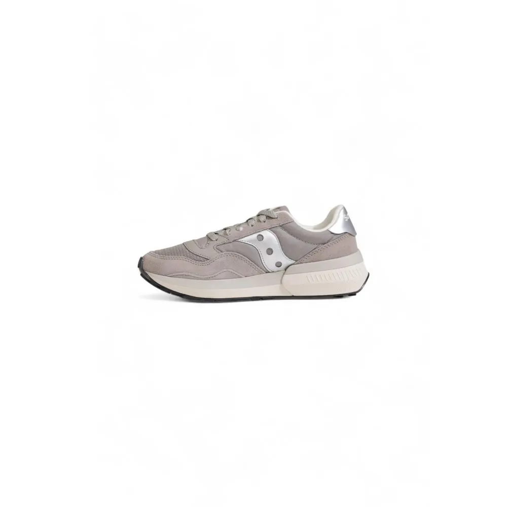 Gray Suede Leather Sneaker