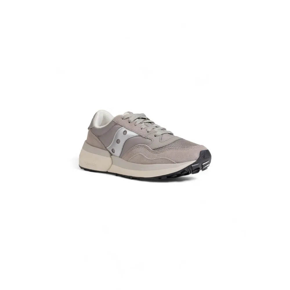 Gray Suede Leather Sneaker