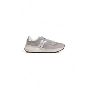 Gray Suede Leather Sneaker