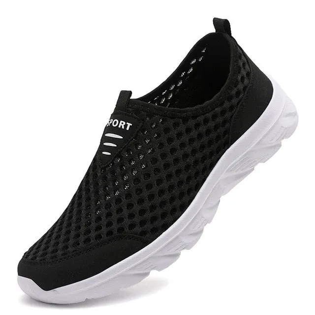GS Air Mesh | Orthopedische sneakers voor heren zonder veters