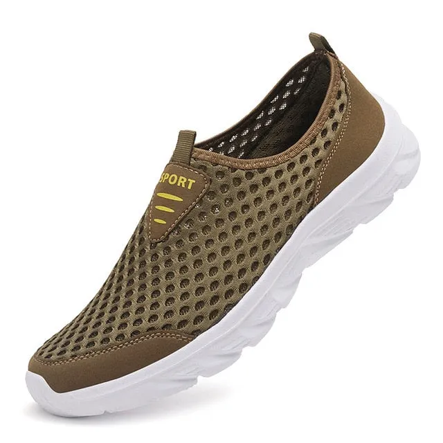 GS Air Mesh | Orthopedische sneakers voor heren zonder veters