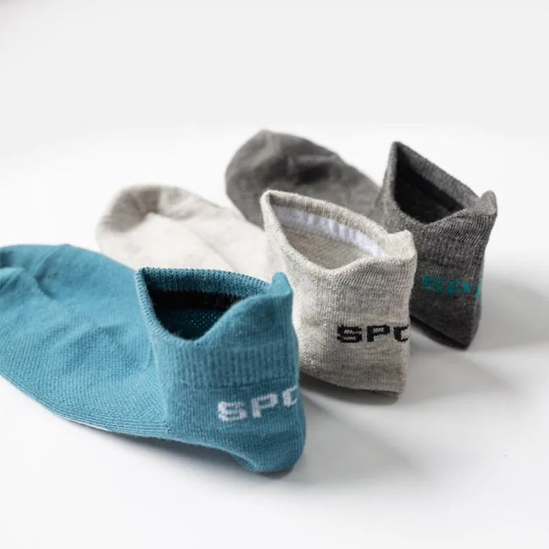 High Quality Breathable Cotton Ankle Mesh Socks (10Pairs )