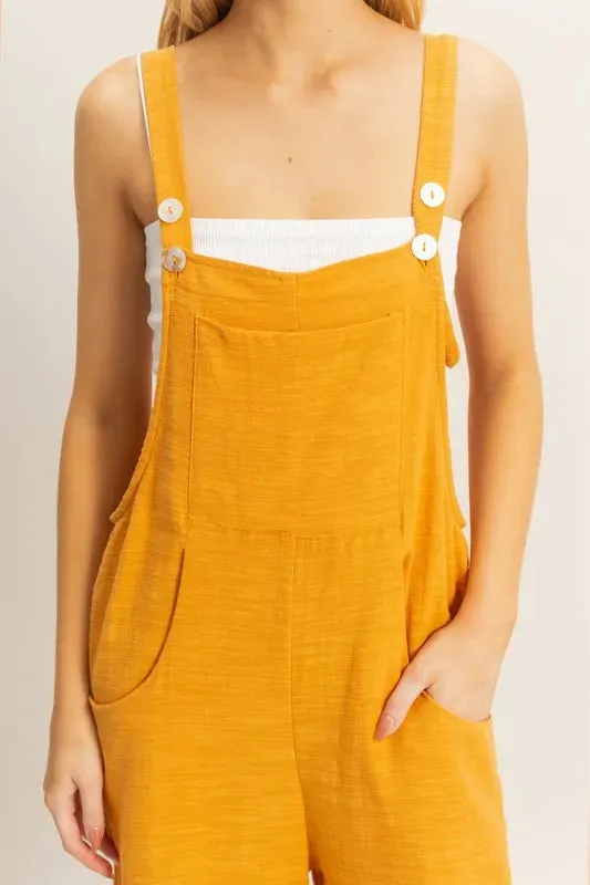 HYFVE Textured Wide Leg Overall
