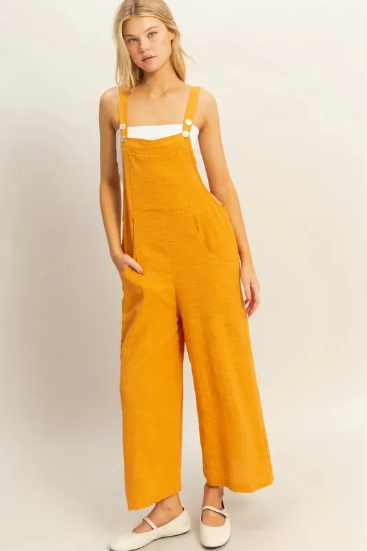 HYFVE Textured Wide Leg Overall