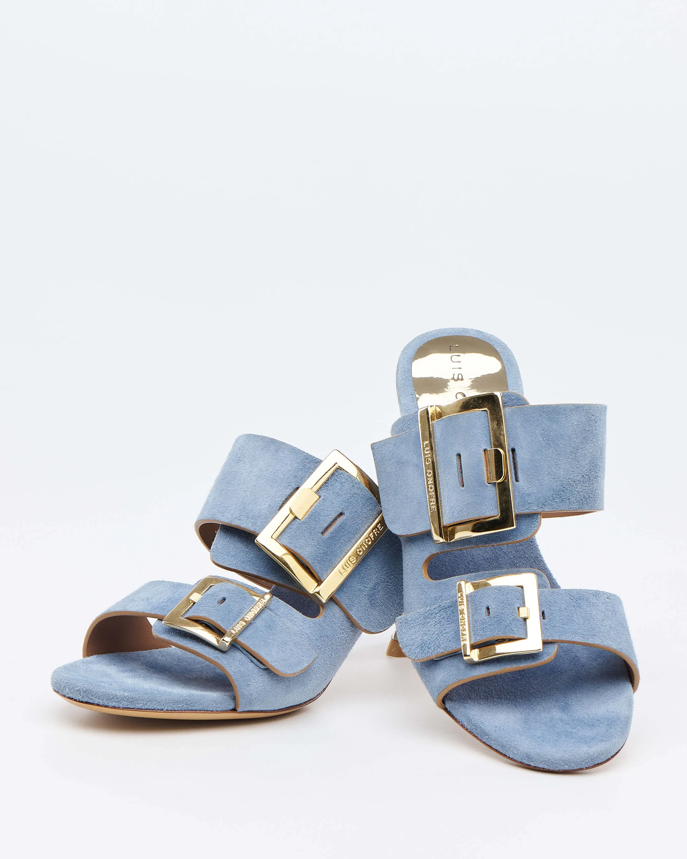 Impulse Blue Kitten heel