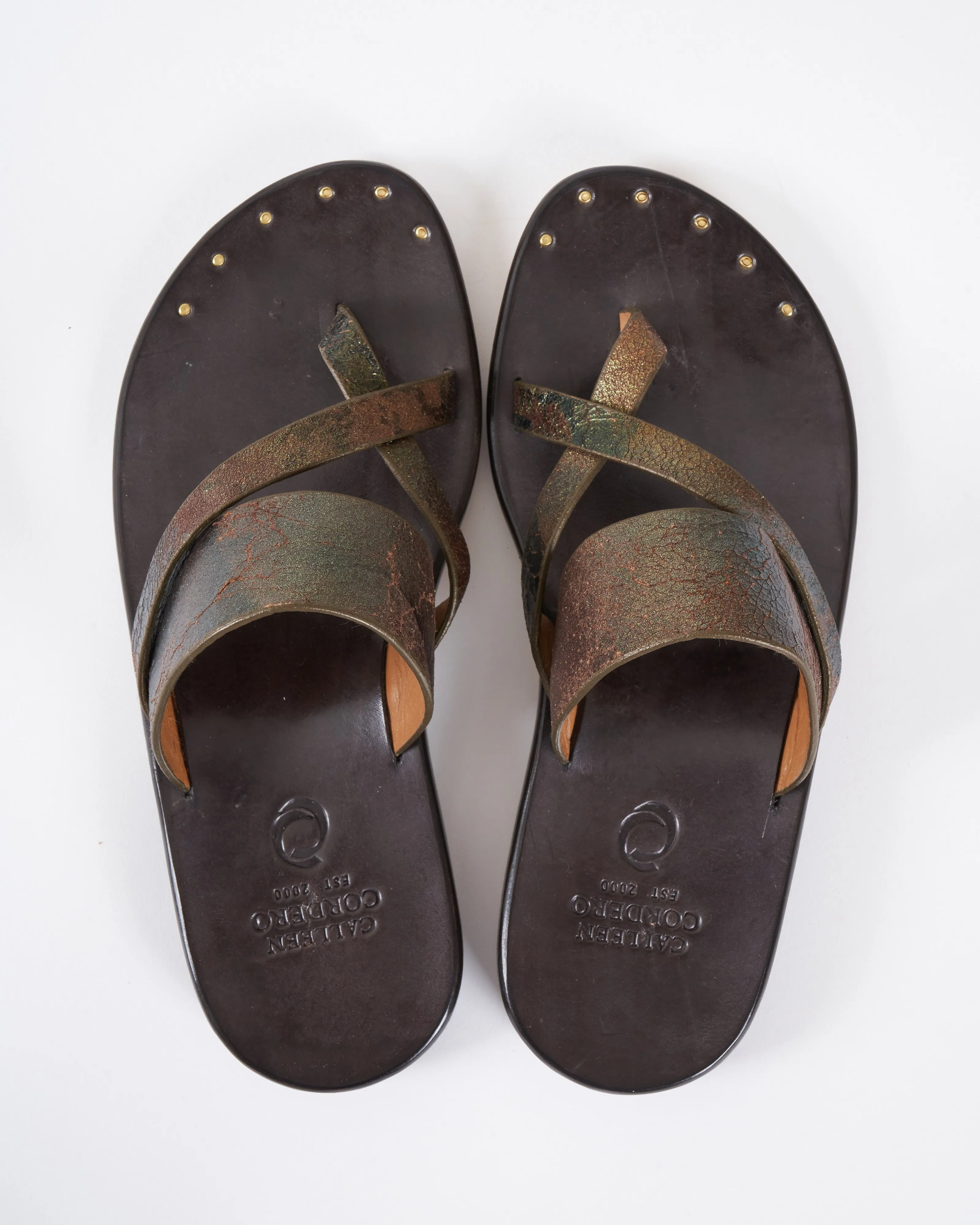 juno sandal - bronze pearl